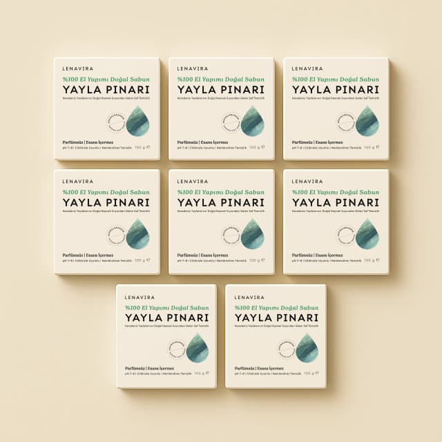 Yayla Pınarı Doğal Sabun (8'li Paket)