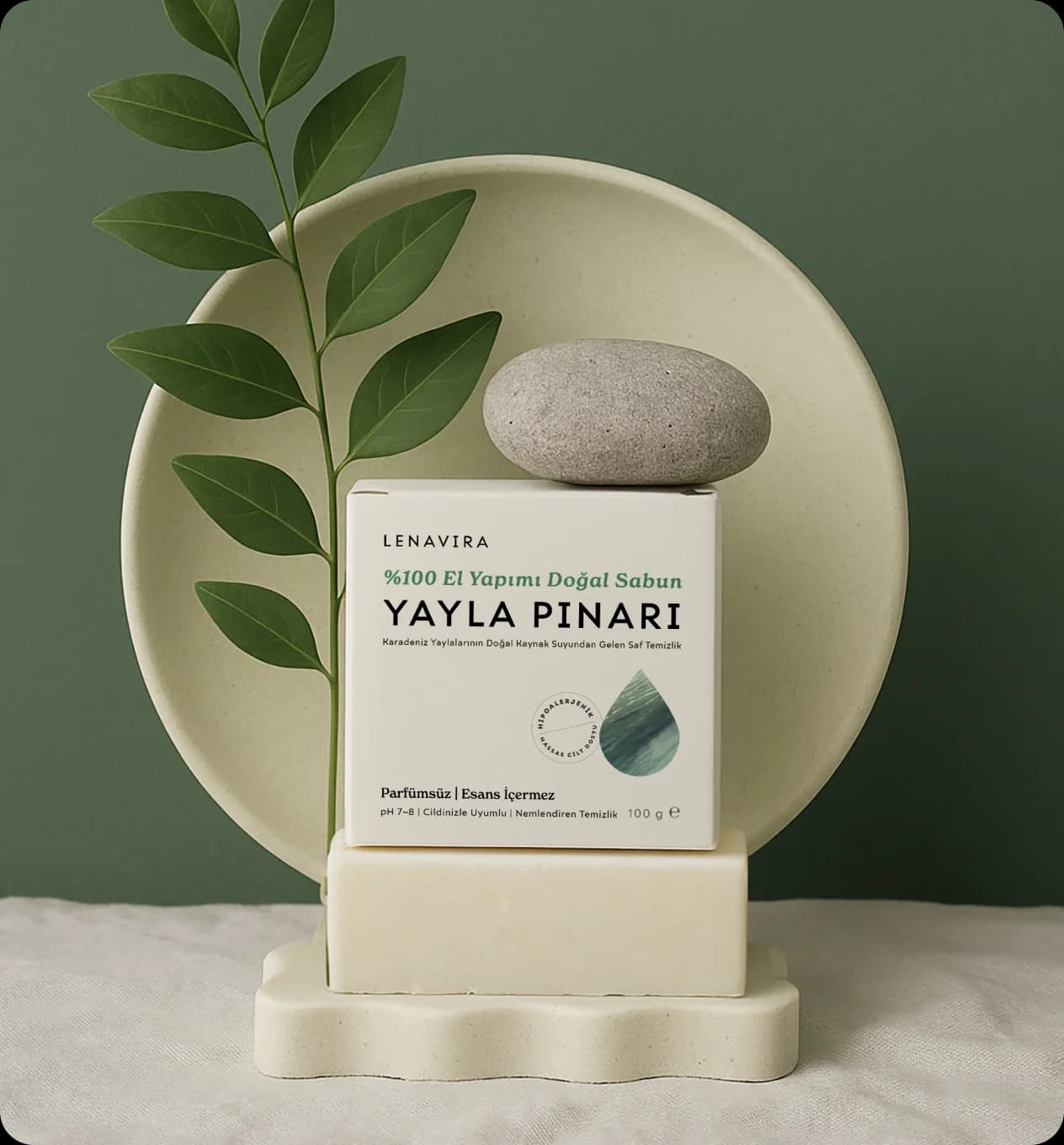 Yayla Pınarı Doğal Sabun (12'li Paket)